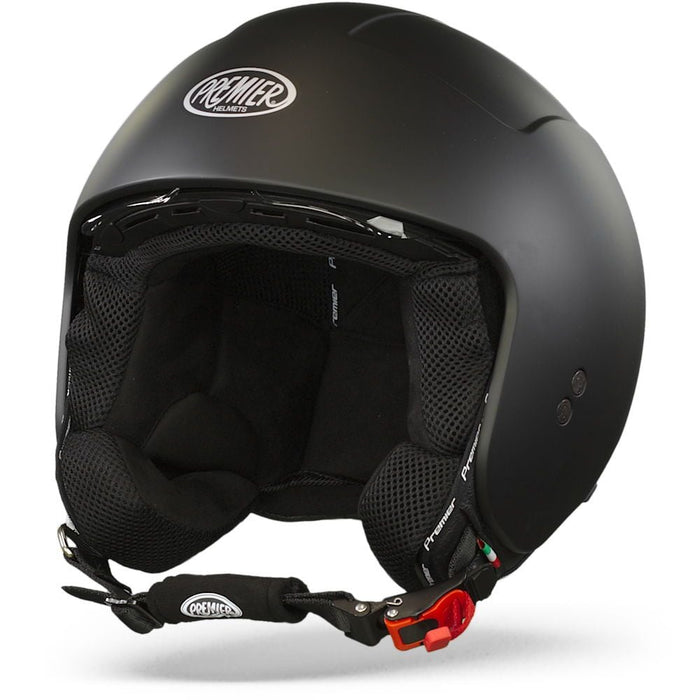 Casco para Moto Premier Rocker U9 BM Negro Jet - CIAO ITALIA