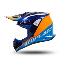 Casco para Motocross Infantil UFO Plast Korey Azul - CIAO ITALIA