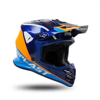 Casco para Motocross Infantil UFO Plast Korey Azul - CIAO ITALIA