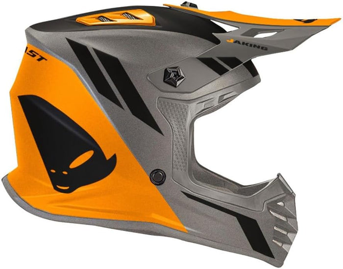 Casco para Motocross Infantil UFO Plast Korey Gris - CIAO ITALIA