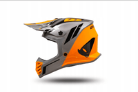 Casco para Motocross Infantil UFO Plast Korey Gris - CIAO ITALIA