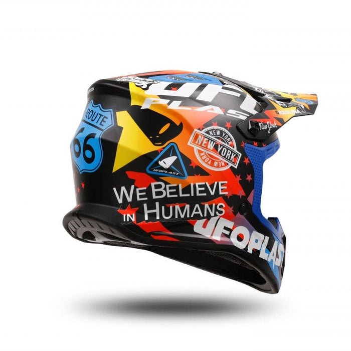 Casco para Motocross Infantil UFO Plast Korey Multicolor - CIAO ITALIA