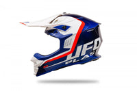 Casco para Motocross UFO Plast Intrepid Azul Blanco - CIAO ITALIA