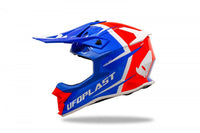 Casco para Motocross UFO Plast Intrepid Azul Naranja - CIAO ITALIA