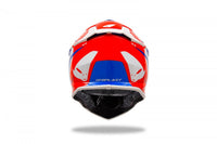 Casco para Motocross UFO Plast Intrepid Azul Naranja - CIAO ITALIA