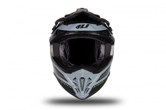 Casco para Motocross UFO Plast Intrepid Gris - CIAO ITALIA