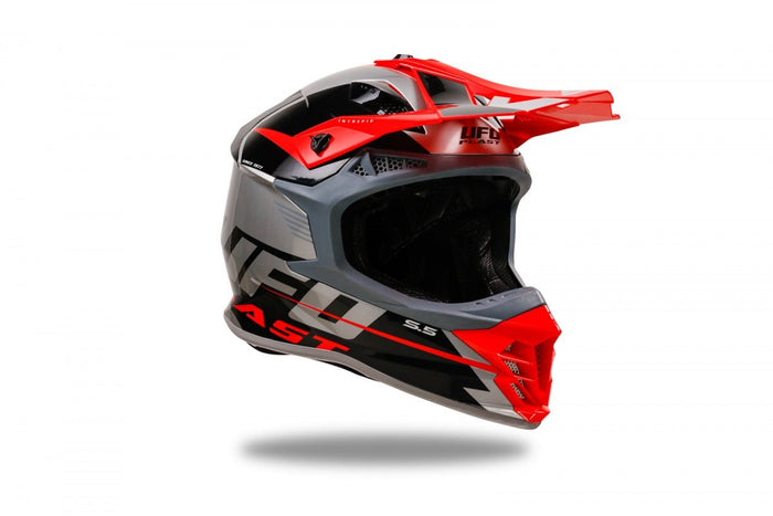 Casco para Motocross UFO Plast Intrepid Rojo - CIAO ITALIA