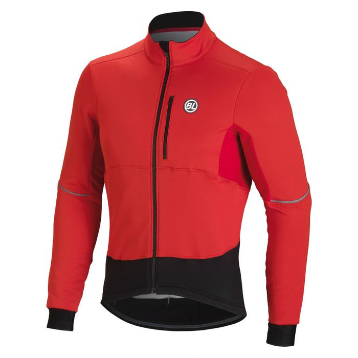 Chamarra de ciclismo Bicycle Line Bretagna roja para hombre