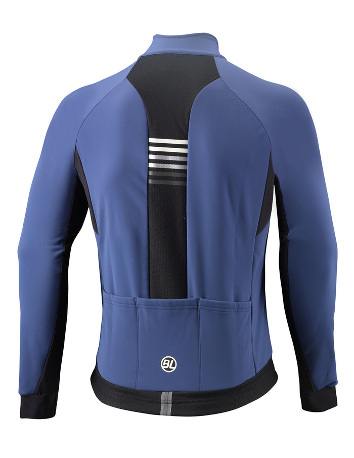 Vista trasera de chamarra Bicycle Line Charlie S2 con bolsillos traseros