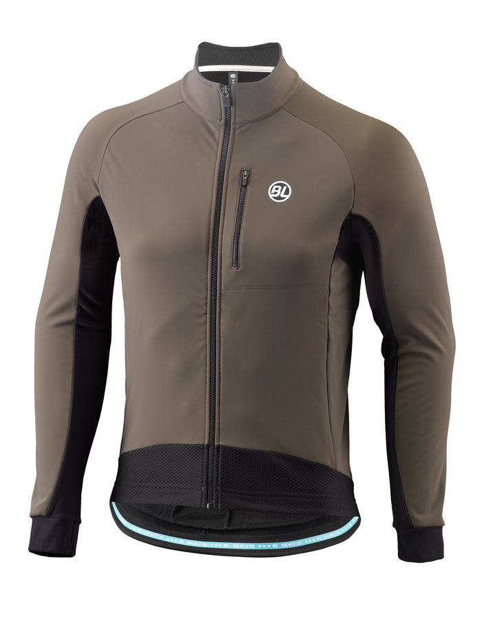 Chamarra de ciclismo Bicycle Line Charlie S2 marrón para hombre