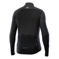 Vista trasera de chamarra Bicycle Line Fiandre S2 con bolsillos traseros