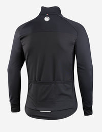 Vista trasera de chamarra Bicycle Line Hendrix con bolsillos traseros