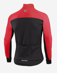 Vista trasera de chamarra Bicycle Line Hendrix con bolsillos traseros