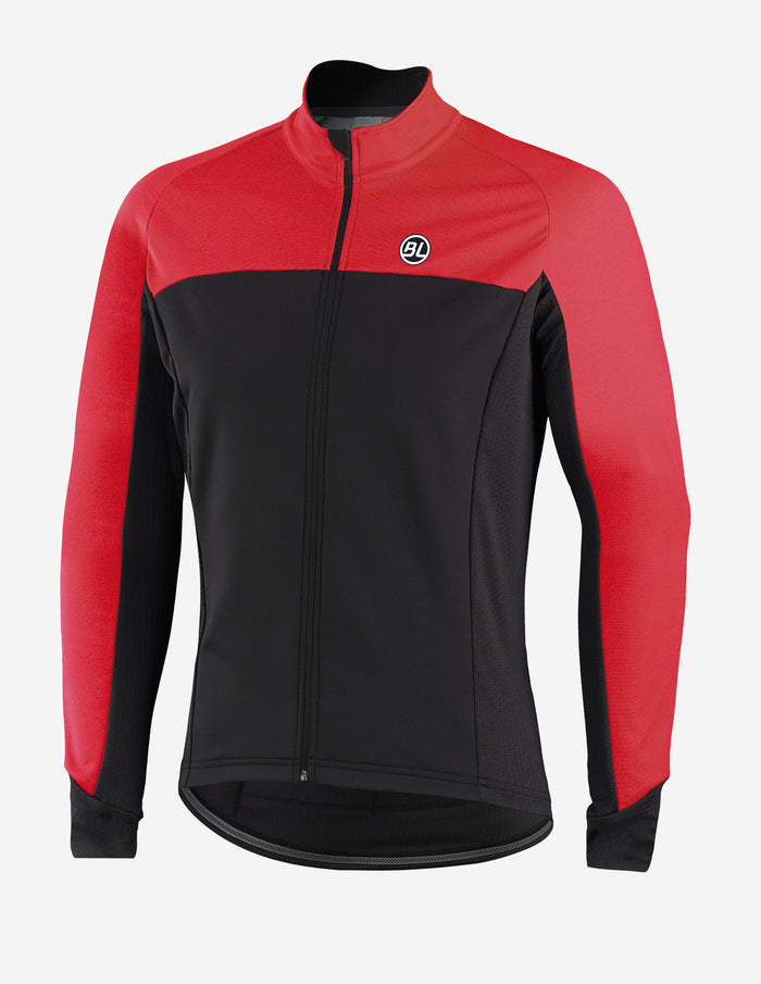 Chamarra de ciclismo Bicycle Line Hendrix roja para hombre