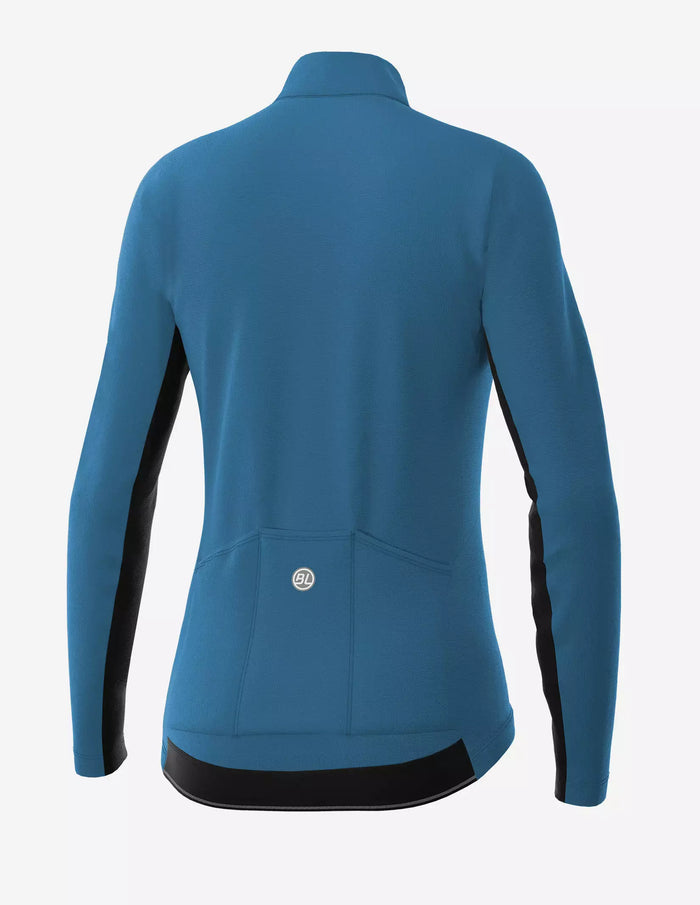 Vista trasera de chamarra Bicycle Line Nebula con bolsillos traseros