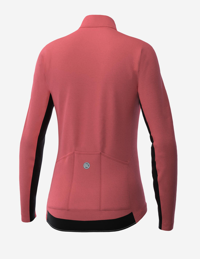 Vista trasera de chamarra Bicycle Line Nebula con bolsillos traseros