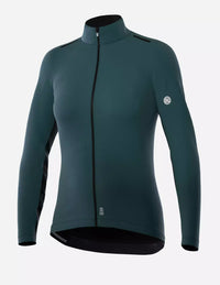 Chamarra de ciclismo Bicycle Line Nebula verde para mujer