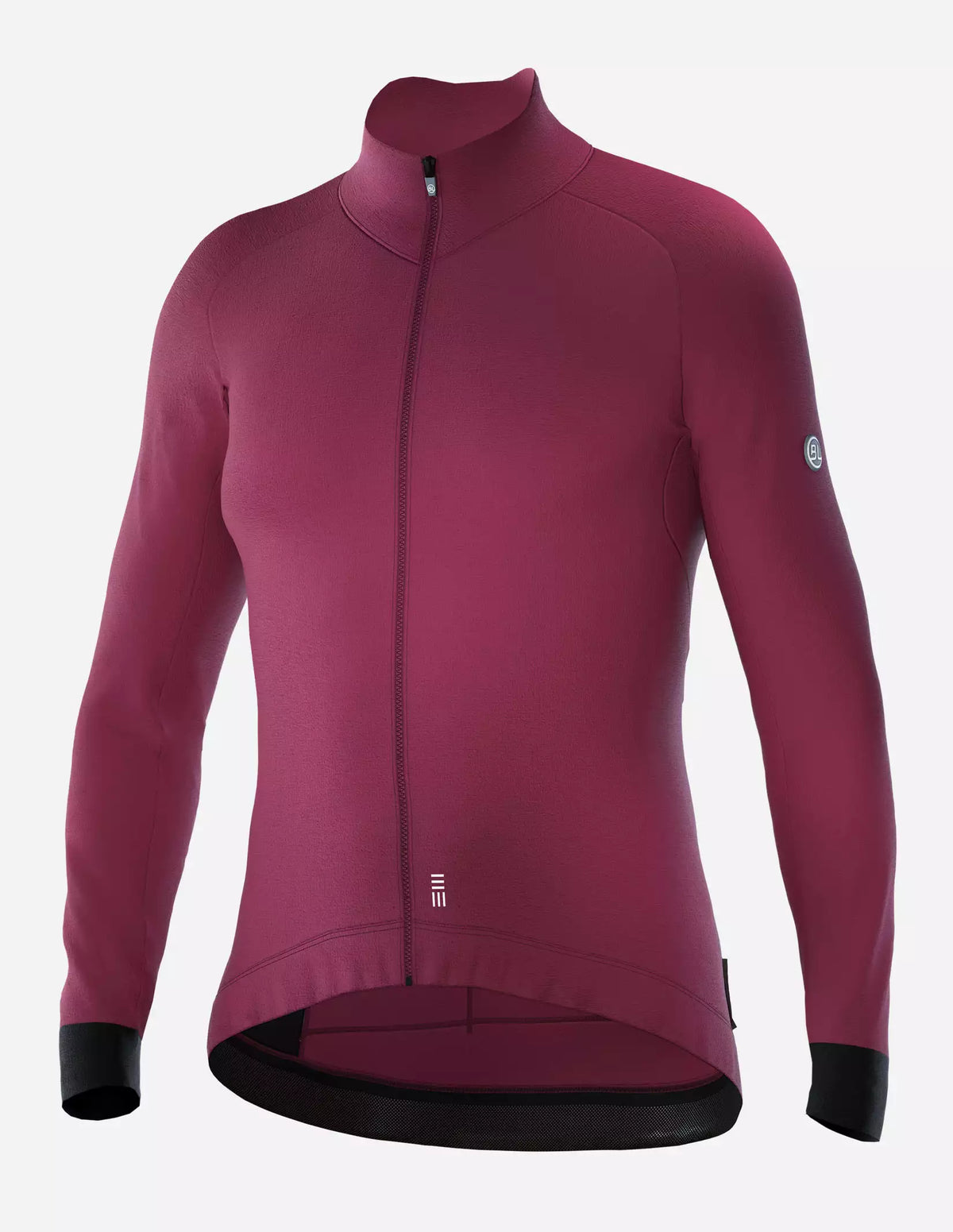 Chamarra de ciclismo Bicycle Line Peltra Ultra rosa para mujer manga larga