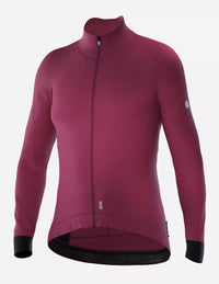 Chamarra de ciclismo Bicycle Line Peltra Ultra rosa para mujer manga larga