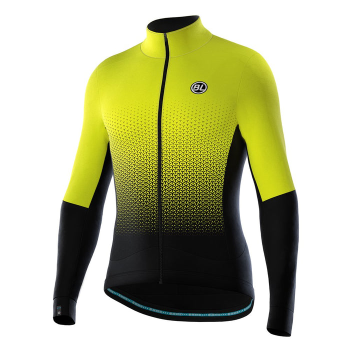 Chamarra de ciclismo Bicycle Line Pro S amarilla para hombre