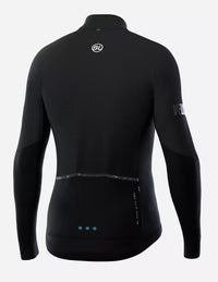 Vista trasera de chamarra Bicycle Line Pro-S antracita