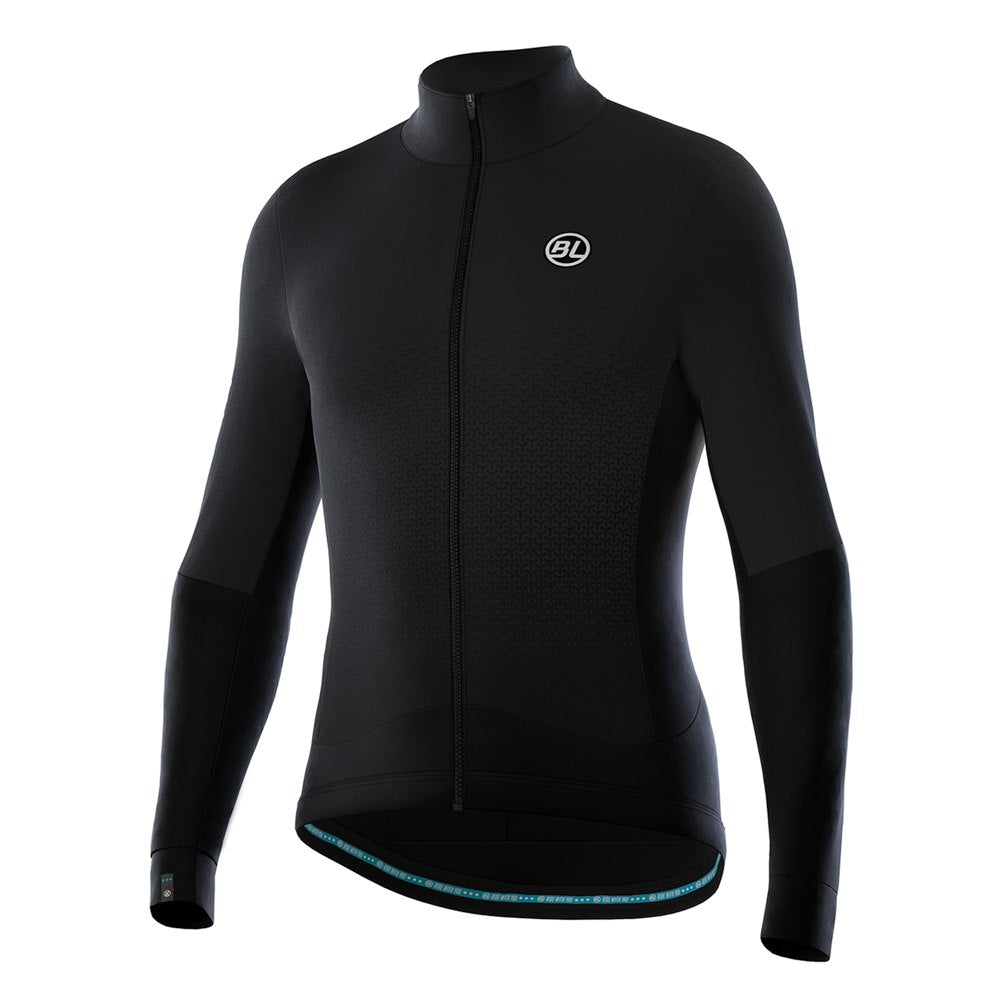 Chamarra de ciclismo Bicycle Line Pro S negra para hombre