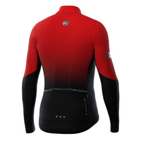 Vista trasera de chamarra Bicycle Line Pro S con bolsillos traseros