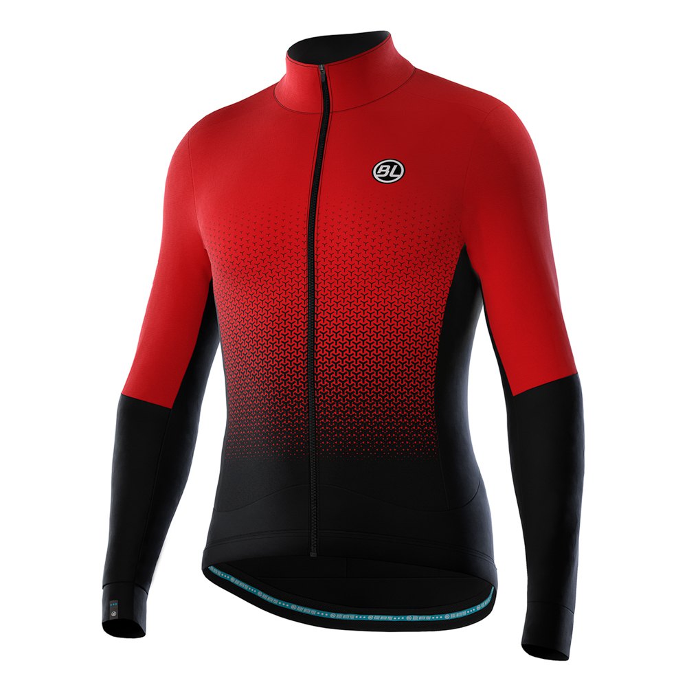 Chamarra de ciclismo Bicycle Line Pro S roja para hombre