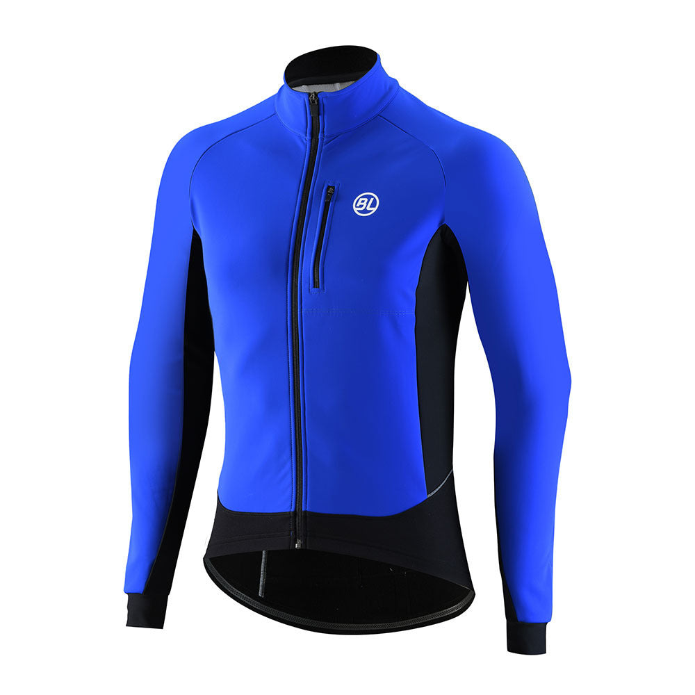 Chamarra de ciclismo Bicycle Line Shieldon azul para hombre manga larga