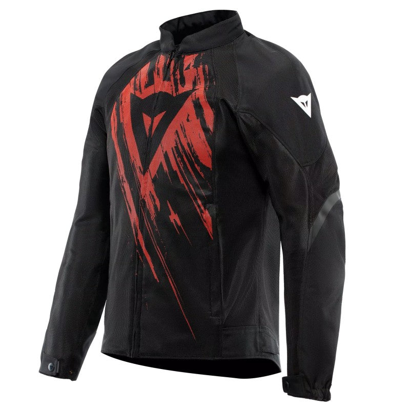 Chamarra Dainese Herosphere Tex para hombre negra roja y blanca
