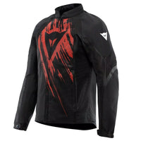 Chamarra Dainese Herosphere Tex para hombre negra roja y blanca