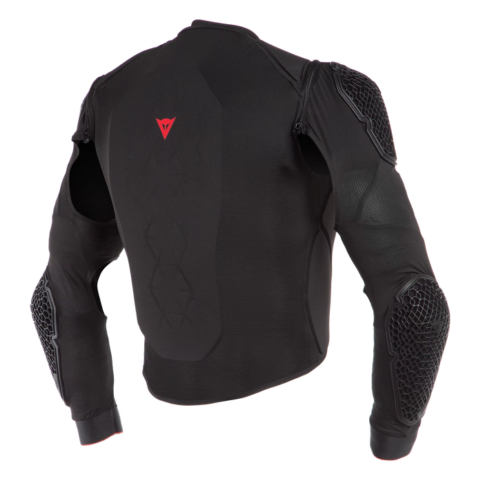 Vista trasera de la Chamarra Protectora Dainese Rhyolite Safety Jacket Lite con protector Flexagon Lite