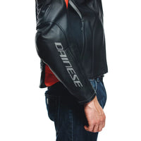 Chamarra de Piel para Moto Dainese Racing 4 Rojo - CIAO ITALIA