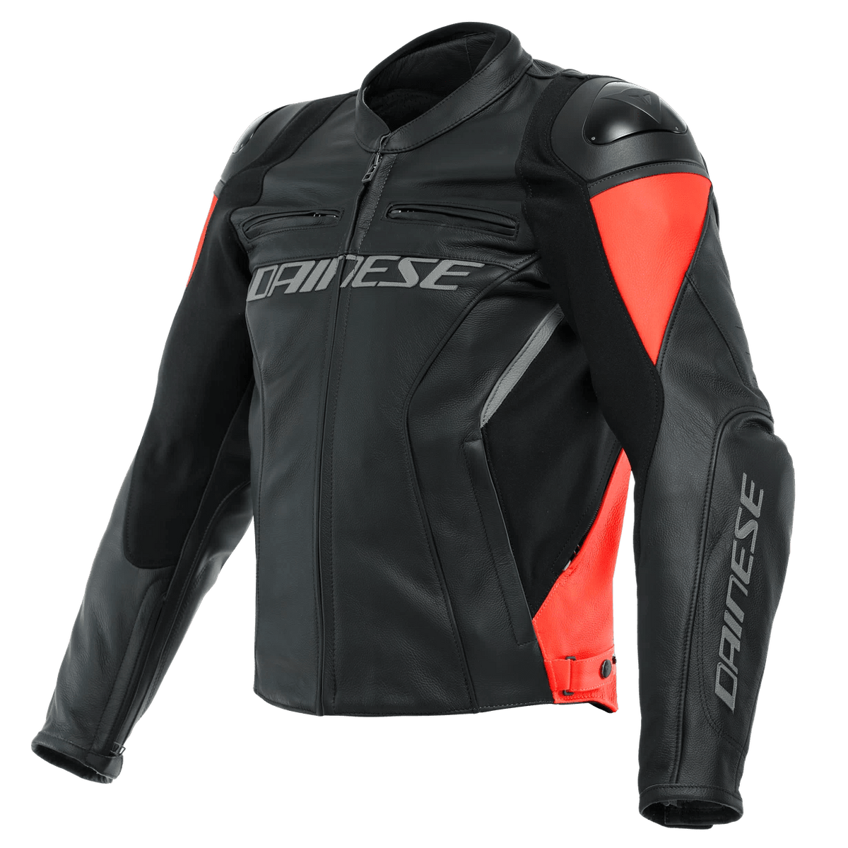 Chamarra de Piel para Moto Dainese Racing 4 Rojo - CIAO ITALIA