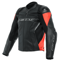 Chamarra de Piel para Moto Dainese Racing 4 Rojo - CIAO ITALIA