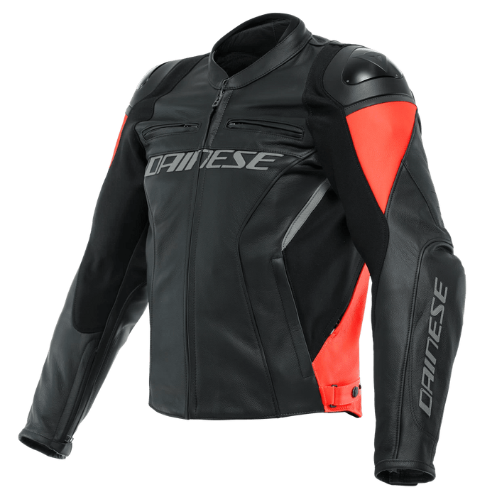 Chamarra de Piel para Moto Dainese Racing 4 Rojo - CIAO ITALIA