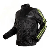Chamarra Impermeable A-Pro Alligator Fluorescente para motociclista disponible en Ciao Italia México