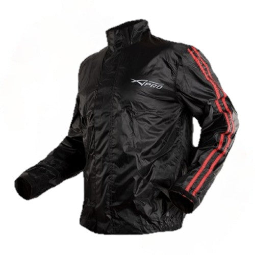 Chamarra Impermeable A-Pro Alligator Roja para motociclista disponible en Ciao Italia México