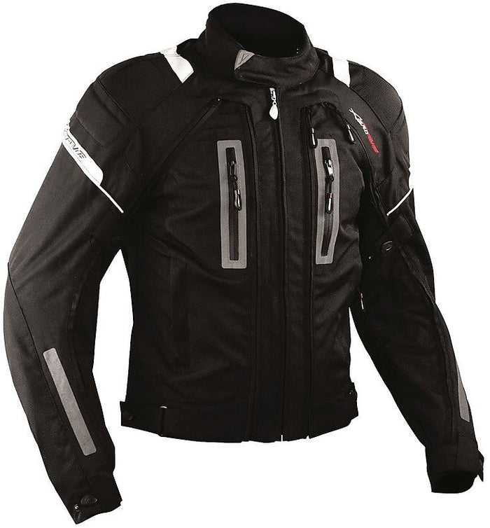 Chamarra para Moto A-Pro Aerotech Negra - CIAO ITALIA
