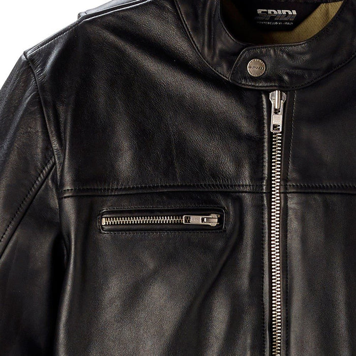 Chamarra para Moto SPIDI Originals Leather Negra - CIAO ITALIA