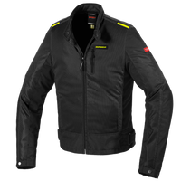 Chamarra para moto Spidi Solar Net negra con malla ventilada y protectores