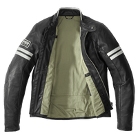 Chamarra para Moto SPIDI Vintage Leather Ice Negra - CIAO ITALIA