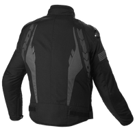 Chamarra para Moto Spidi Warrior H2Out Negra - CIAO ITALIA
