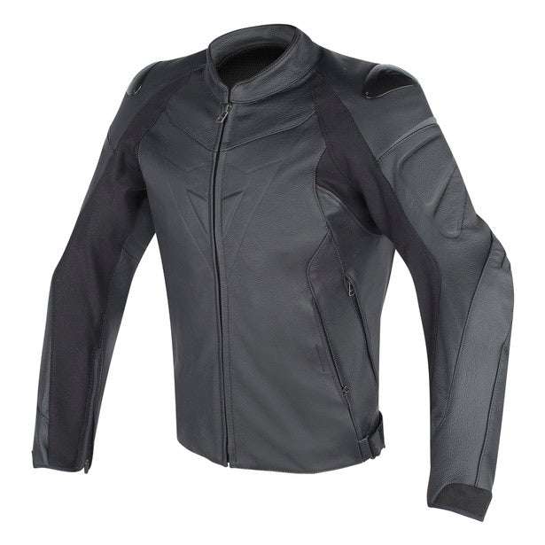 chamarra de piel para moto dainese fighter perf negra en México