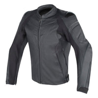 chamarra de piel para moto dainese fighter perf negra en México