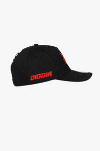 Detalle del ajuste trasero de la gorra Fabio Di Giannantonio Diggia Wolf