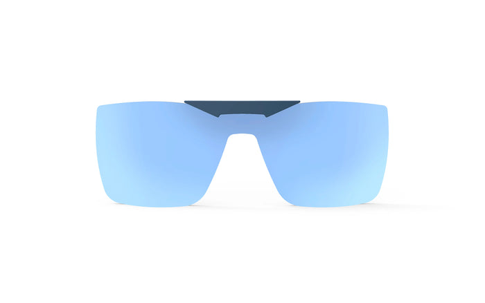 Flip-Up Rudy Project Inkas Blue Navy con lente Multilaser Ice abatible