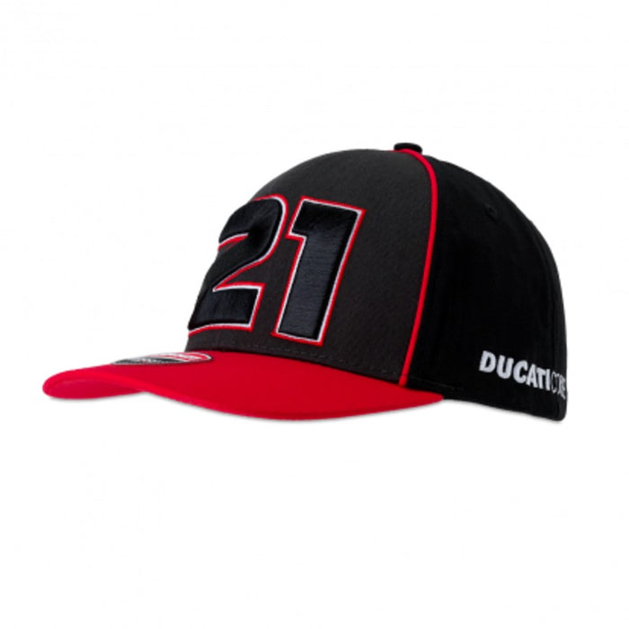 Gorra Ducati Troy Bayliss 21 BTMCA383203 oficial Ducati Corse para aficionados del motociclismo