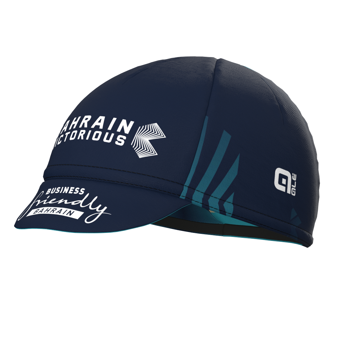 Gorra Gist Equipo Bahrain Victorious 2024 azul marino para ciclismo disponible en Ciao Italia