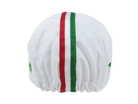 Gorra Gist Equipo 7-Eleven blanca vista trasera con ajuste cómodo